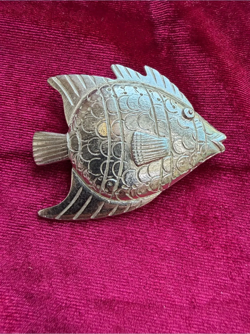 Vintage Fish Brooch
